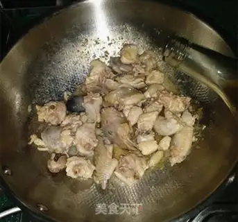 Make Chestnut is burning chicken step 5