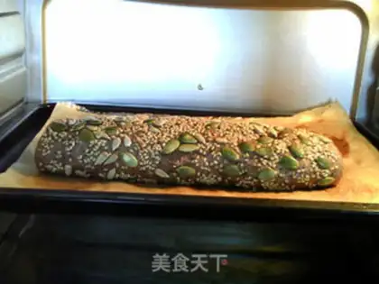 Make High-fiber cheese bread step 18