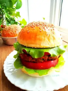 Make Milk pork burger step 15