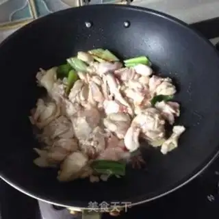 Make Chicken stew mushrooms step 3