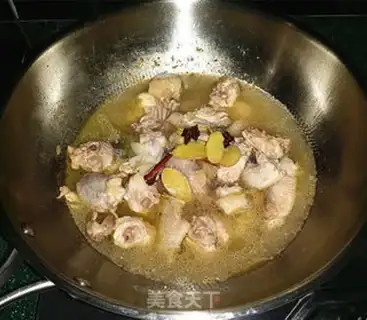 Make Chestnut is burning chicken step 7
