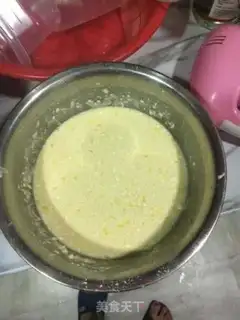Make The durian cake step 1