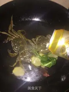Make Beer crabs step 1