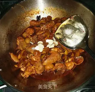 Make Chestnut is burning chicken step 11