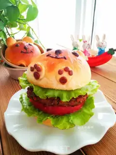 Make Pumpkin burger step 18