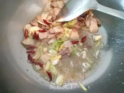 Make Go back to the pot and dry the beans step 5