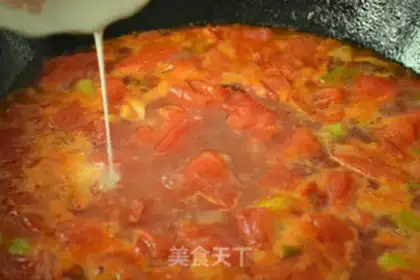 Make Tomato egg noodles step 10