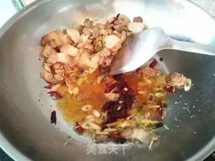 Make Go back to the pot and dry the beans step 6