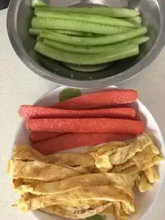 Make Sushi rolls step 0