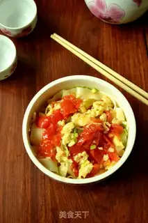 Make Tomato egg noodles step 12