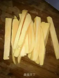 Make French fries step 1