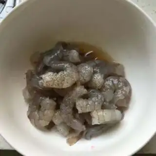 Make Skinny shrimp step 1