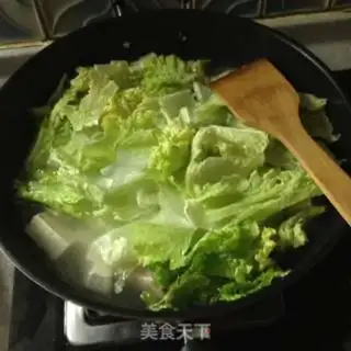 Make Creamed cabbage tofu soup step 6