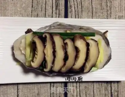 Make Plum mushrooms, cod step 6