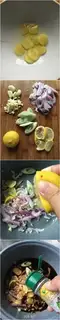 Make The lemon is roasted with chicken step 1