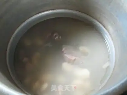 Make White soybean broth step 4