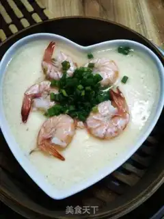 Make Shrimp steamed eggs step 4