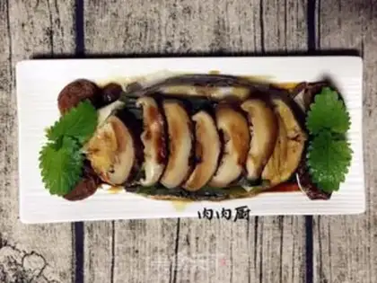 Make Plum mushrooms, cod step 9