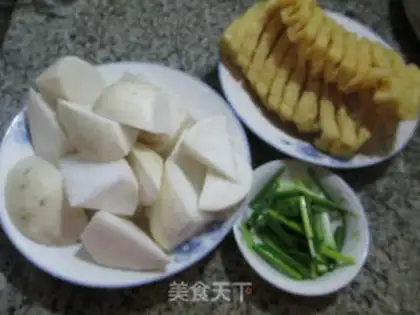 Make Orchid tofu dry radish step 0