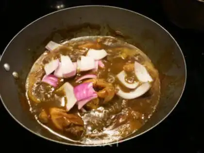 Make Red curry wings step 4