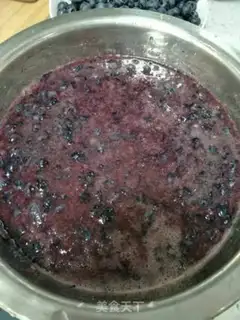 Make Blueberry jam step 2