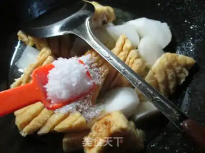 Make Orchid tofu dry radish step 7