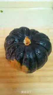 Make Pumpkin porridge step 1