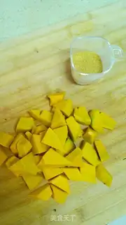 Make Pumpkin porridge step 3