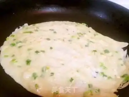 Make Shrimp omelet step 4