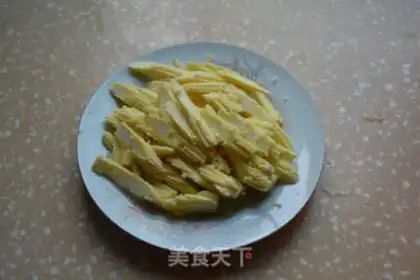 Make Corn fried meat step 1