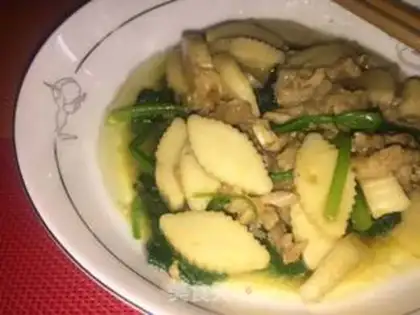 Make Spinach doubles step 7