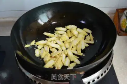 Make Corn fried meat step 4