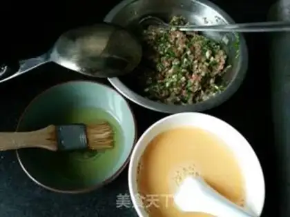 Make Egg dumplings step 7