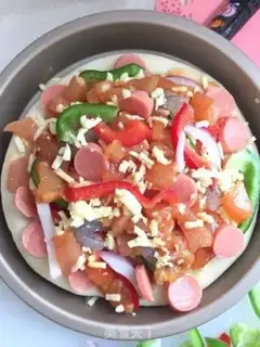 Make Chicken pizza in Orleans step 2
