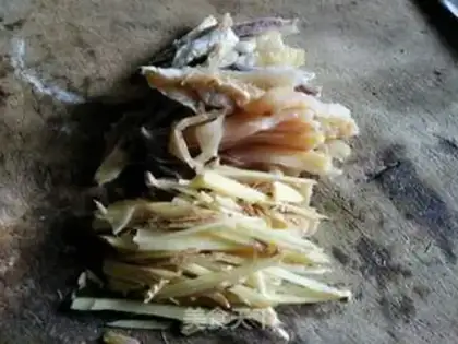 Make Frozen mushroom fish pie step 2
