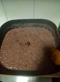 Make Red bean pie step 0