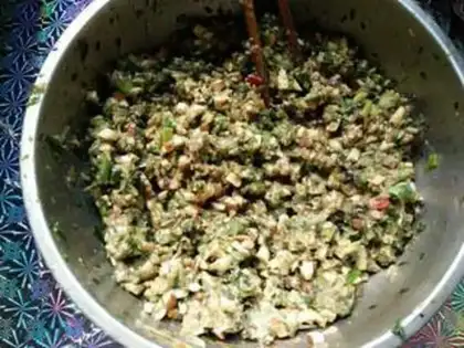 Make Frozen mushroom fish pie step 10