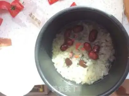 Make Black rice silver spoon step 3