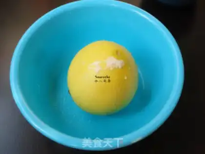 Make Honey tea step 1