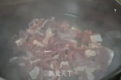 Make Red beef step 2