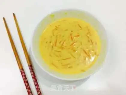 Make Carrot omelet step 5