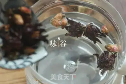 Make The rose tea step 2
