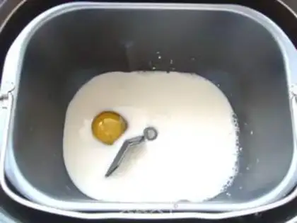 Make Peas rolls step 1