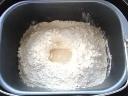 Make Peas rolls step 2