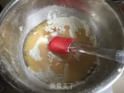 Make Lotus souffle step 2