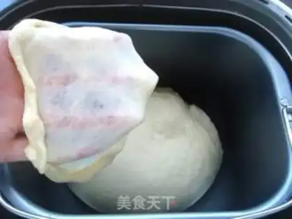 Make Peas rolls step 4
