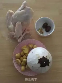 Make Coconut chestnut chicken step 0