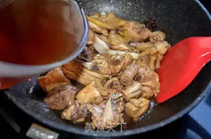 Make Chicken stew mushrooms step 6