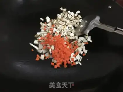 Make Fry rice step 1