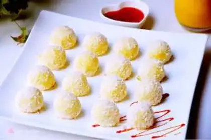 Make Coconut cheese potato ball step 12